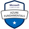 Azure fundamentals certificates badge